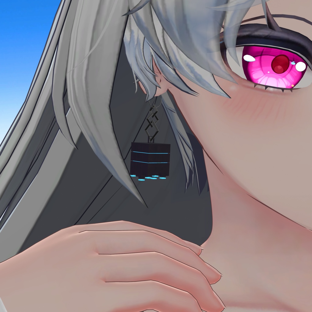 【無料版あり】イヤリング「CUBE1」