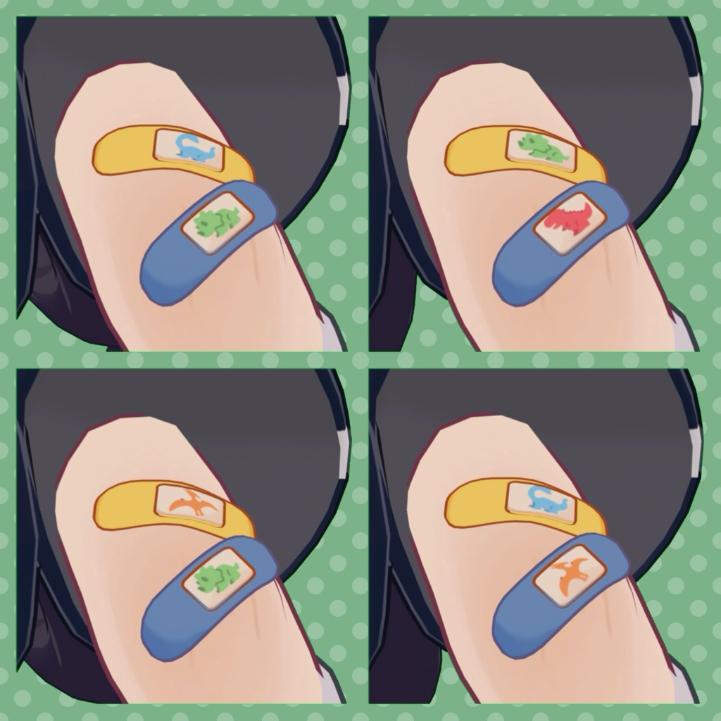 【リルレオ専用】ばんそうこう用テクスチャ