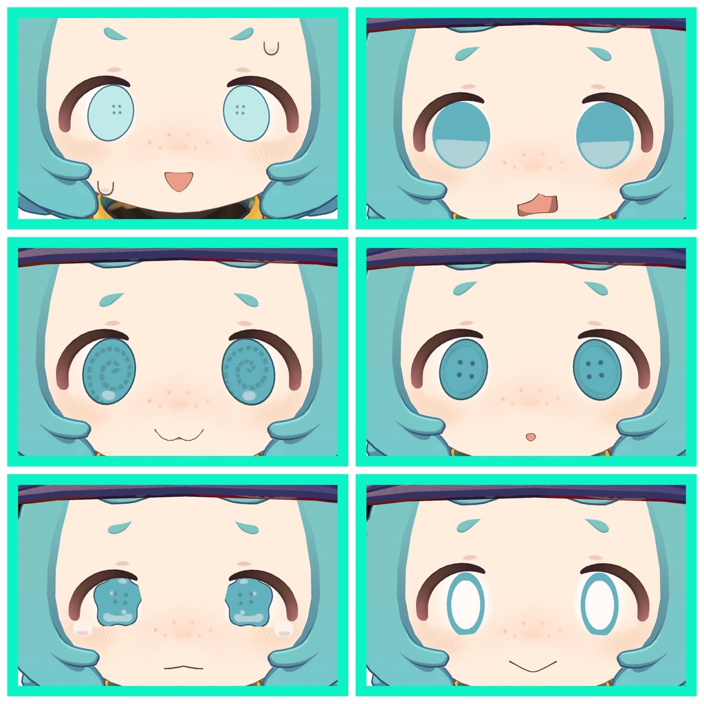 【イルネル】ボタン目テクスチャ+おまけ付