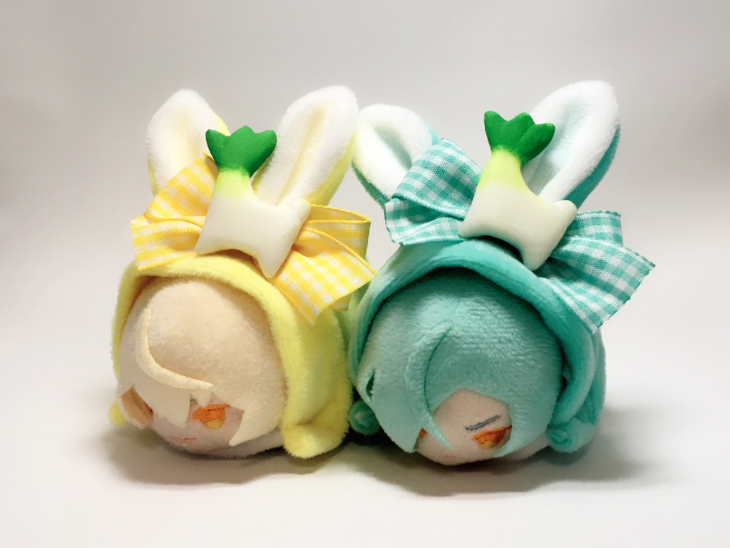 もちもちマスコット用着ぐるみ うさぎwith兄者の大根