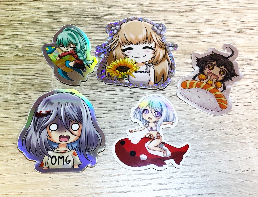 Karinオリジナルステッカーセット