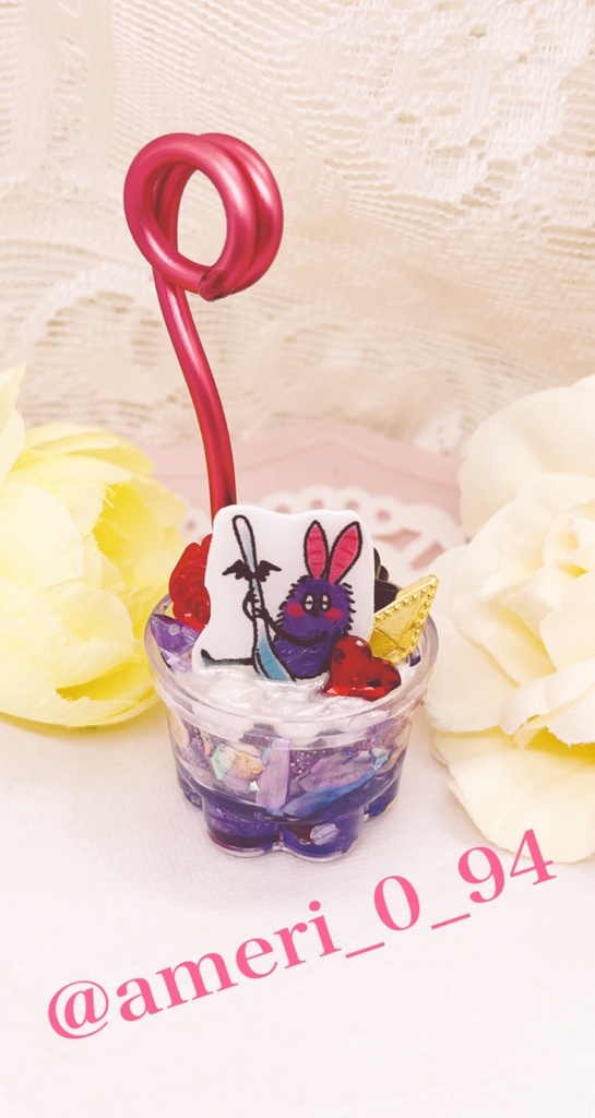 谷　メモスタンド【パフェゼリー風】