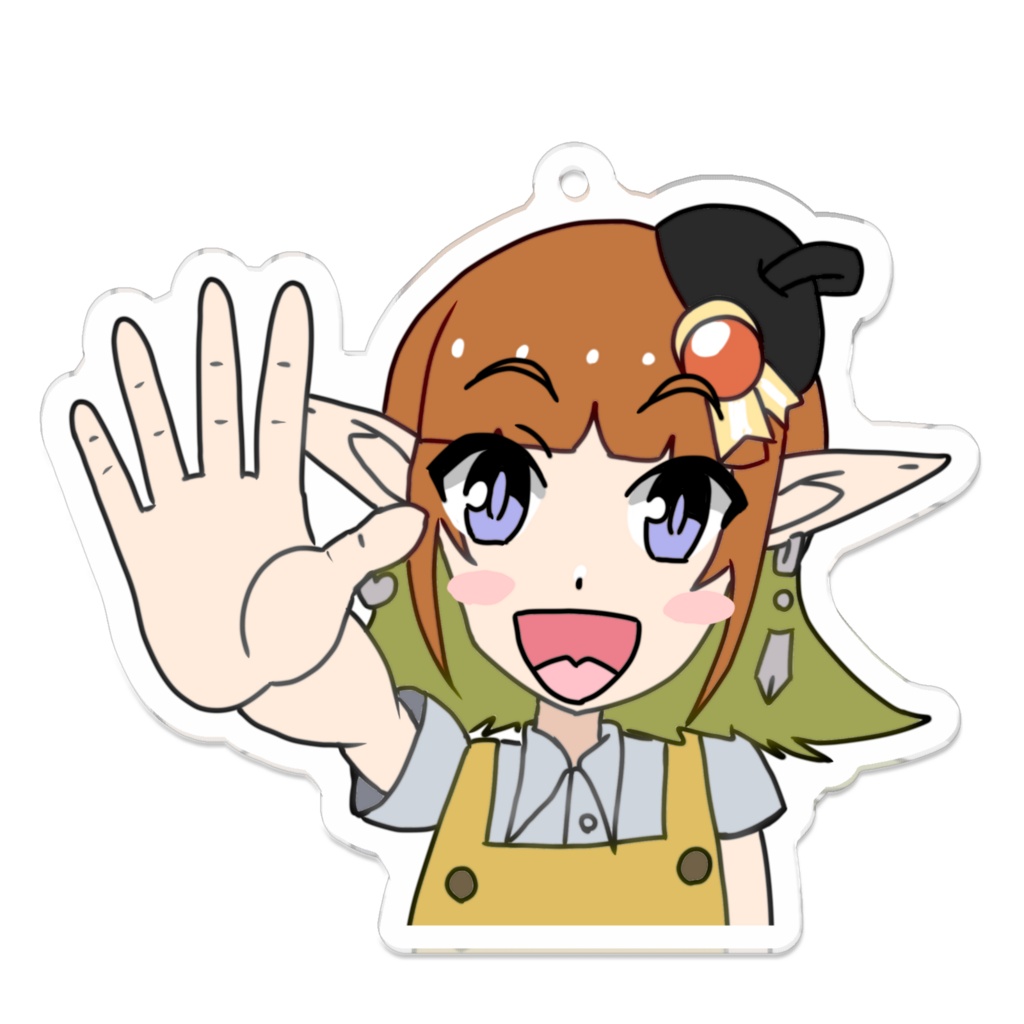 自称漫画家エルフ(あいさつ)アクキー