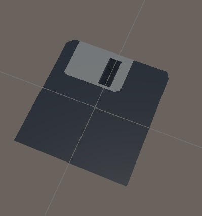 フロッピーディスク 3Dモデル