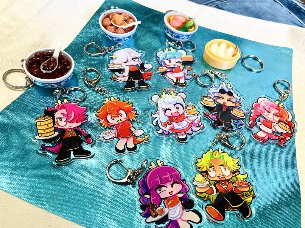 アクリルキーホルダー 昇龍大飯店ver.(全9種類)