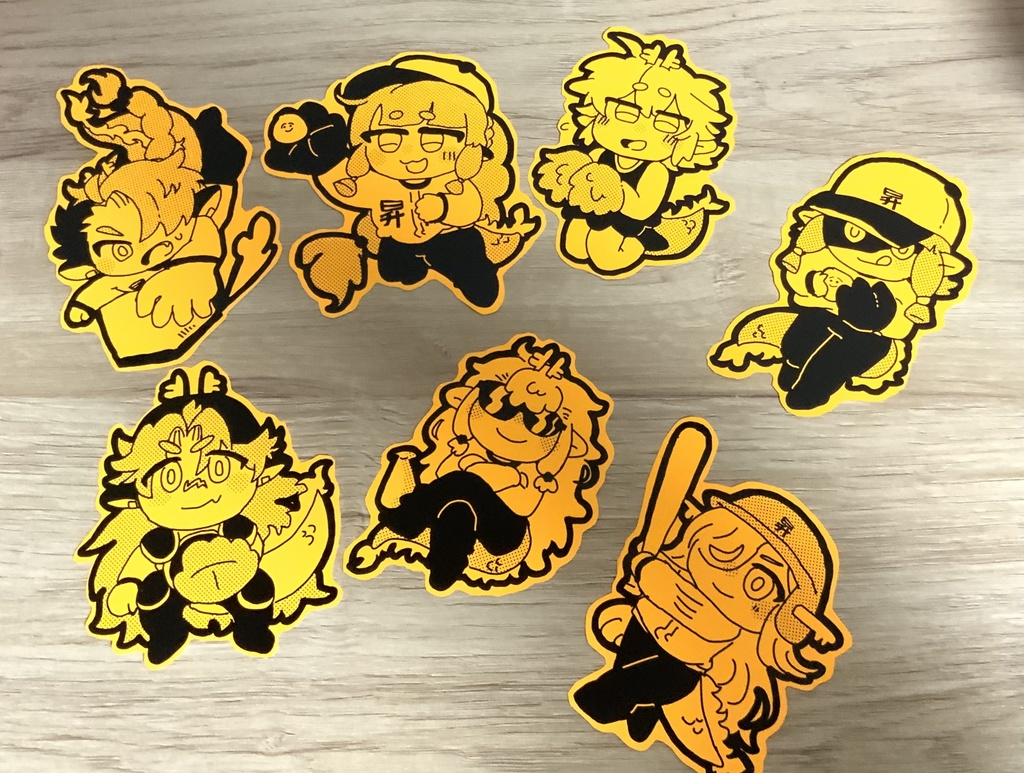 中華ドラゴンズ　野球チームステッカー
