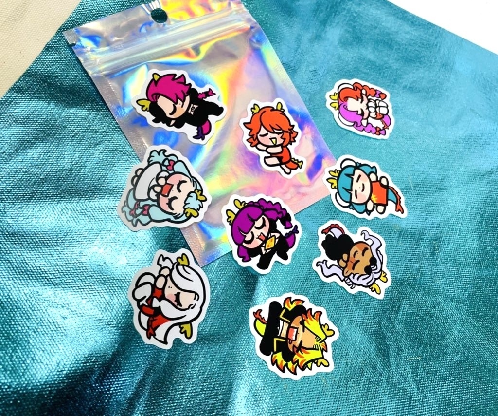 おやすみシールセット