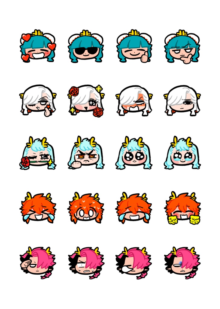 ハーフカットシール