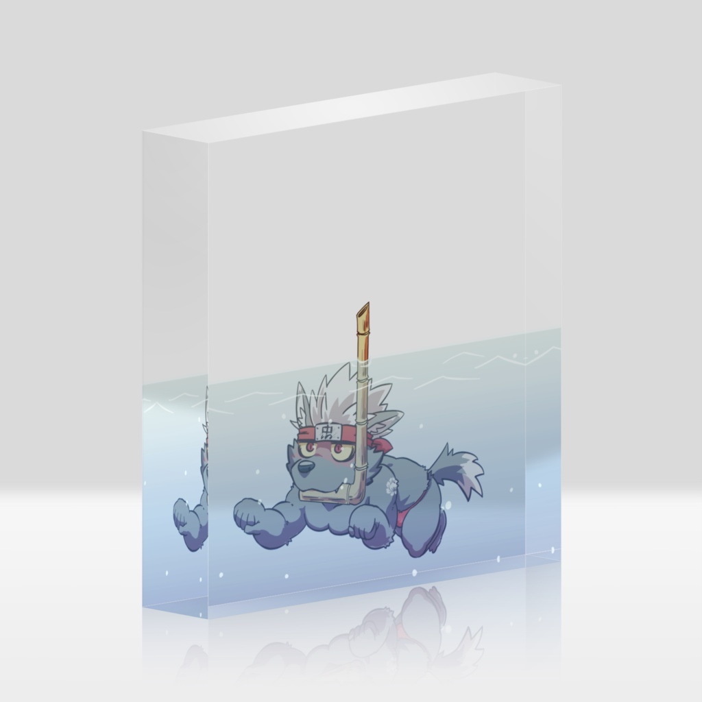 放サモぷかぷかアクリルブロック タダトモ