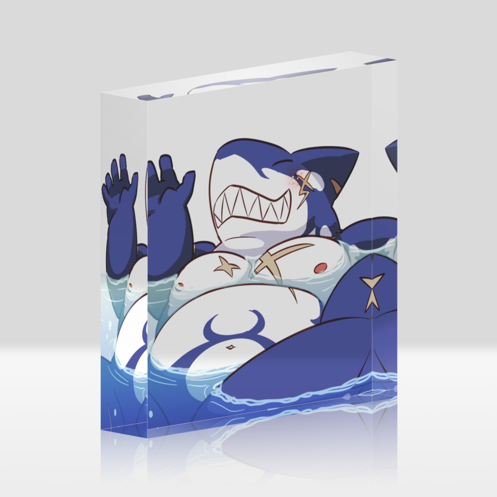 放サモぷかぷかアクリルブロック テュポーン