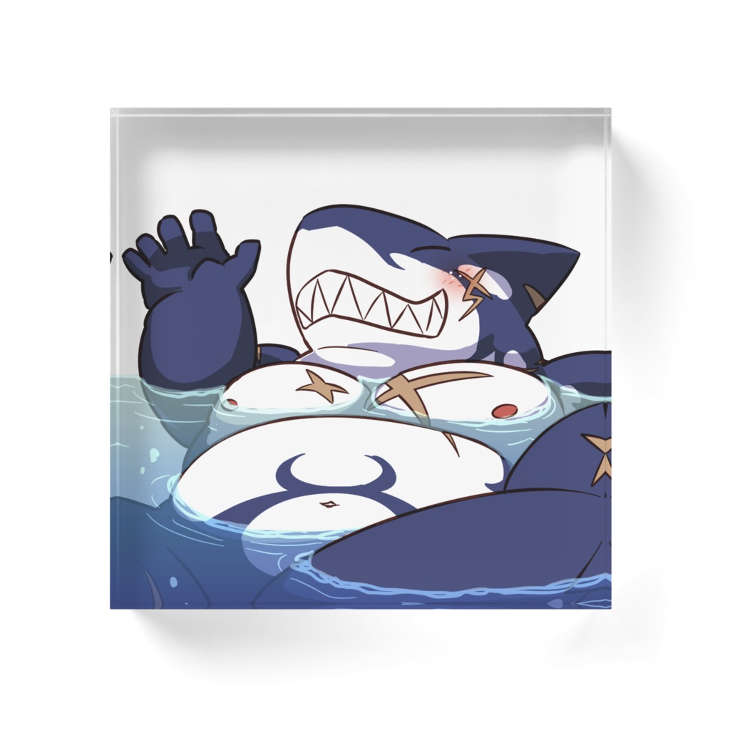 放サモぷかぷかアクリルブロック テュポーン