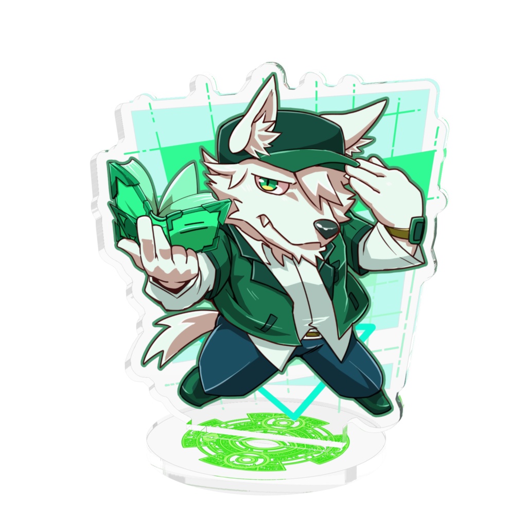 アクリルフィギュア ソウバ(ART:@Const_Lhykosさん)