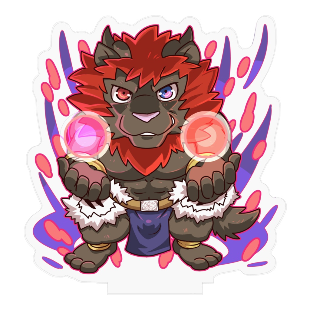 アクリルフィギュア ヴィズル(ART:@shio_liontailさん)