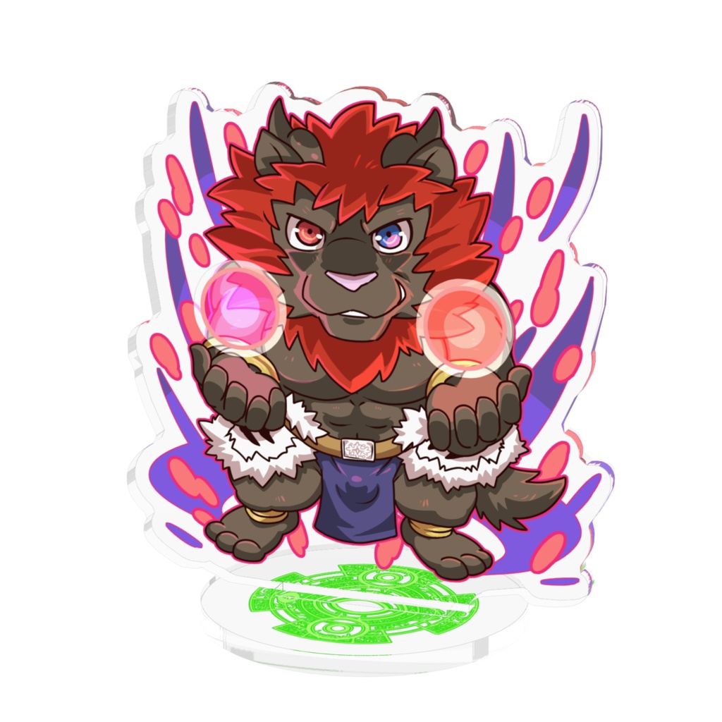 アクリルフィギュア ヴィズル(ART:@shio_liontailさん)