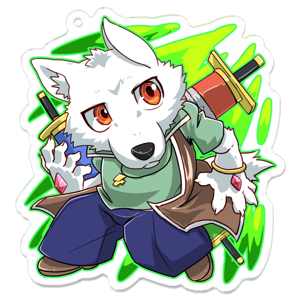 アクリルキーホルダー 鶴原 鼎(ART:@Palaji0730さん)