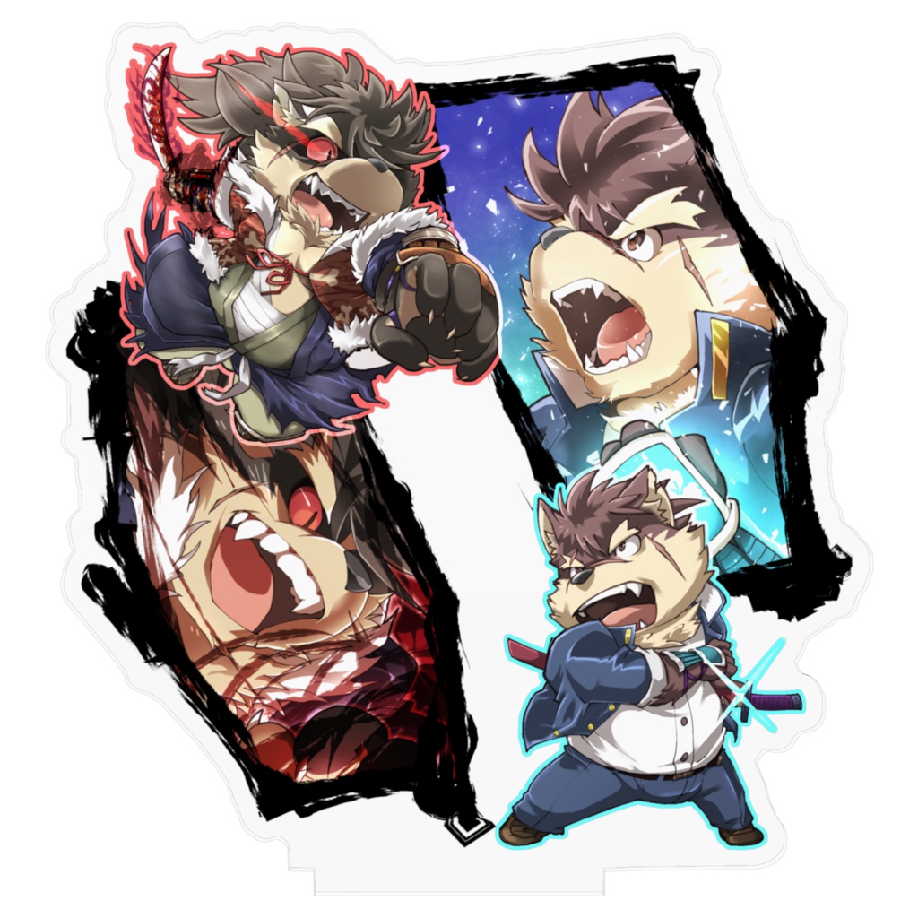 モリタカ&シノ アクリルフィギュア