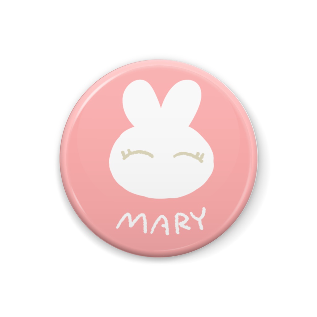 缶バッジ(メリーver.ピンク)