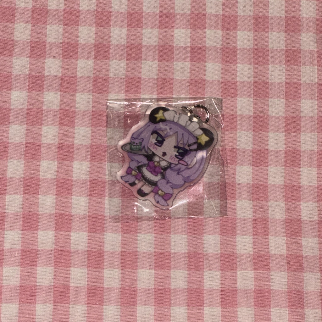 メイドくま　アクリルキーホルダー