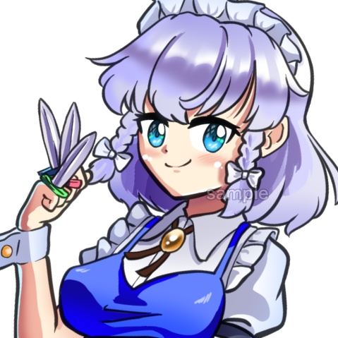 東方イラスト 十六夜咲夜