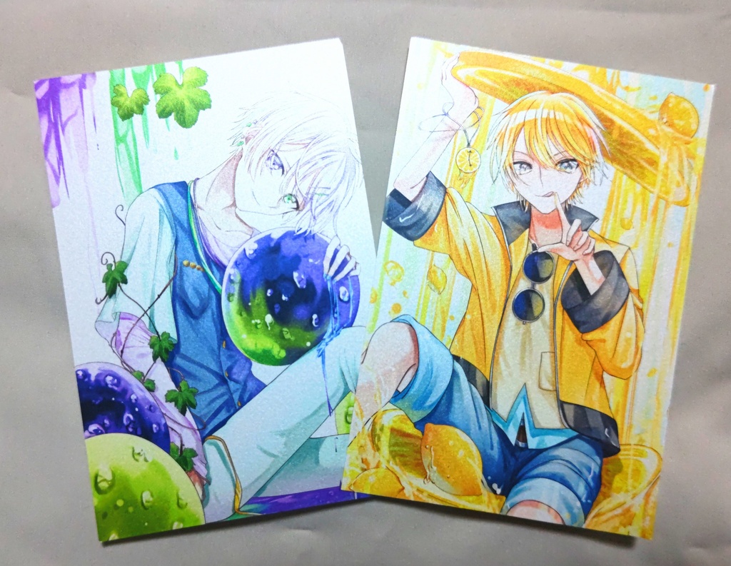 フルーツ男子 ポストカード