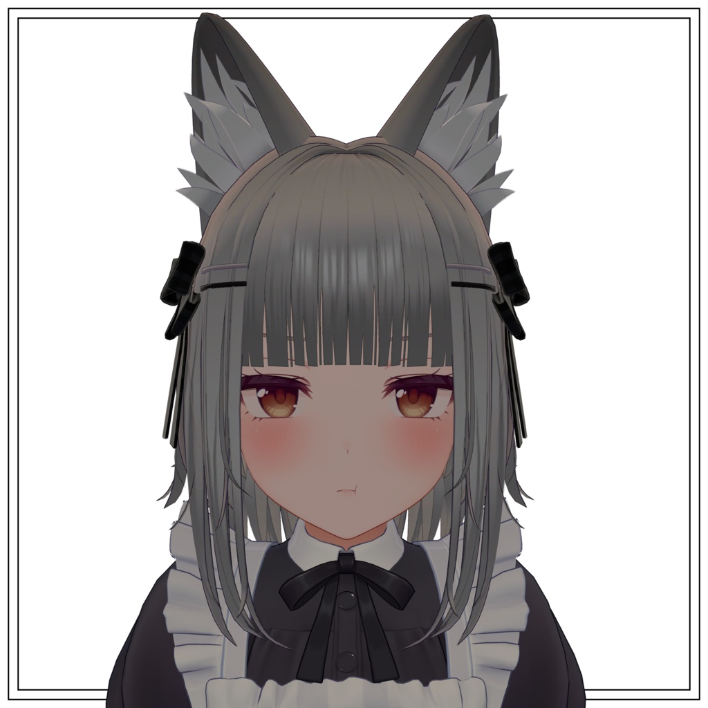 ぱっつんセミロング