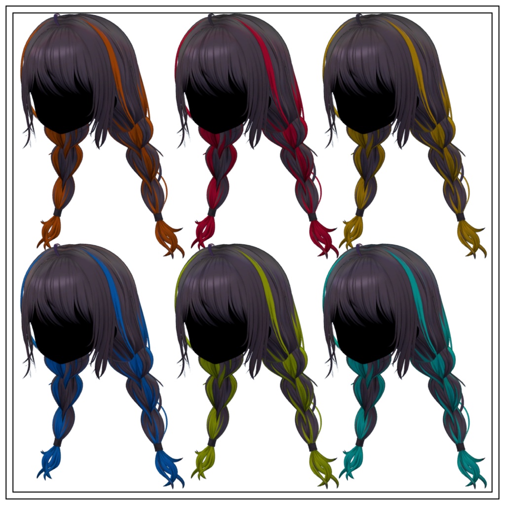 【11 Avatars】Braid Hair