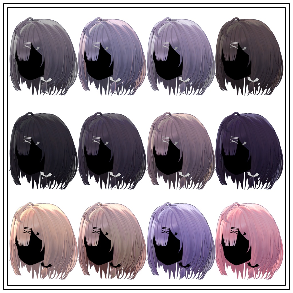 【10Avatars】Undone short waves