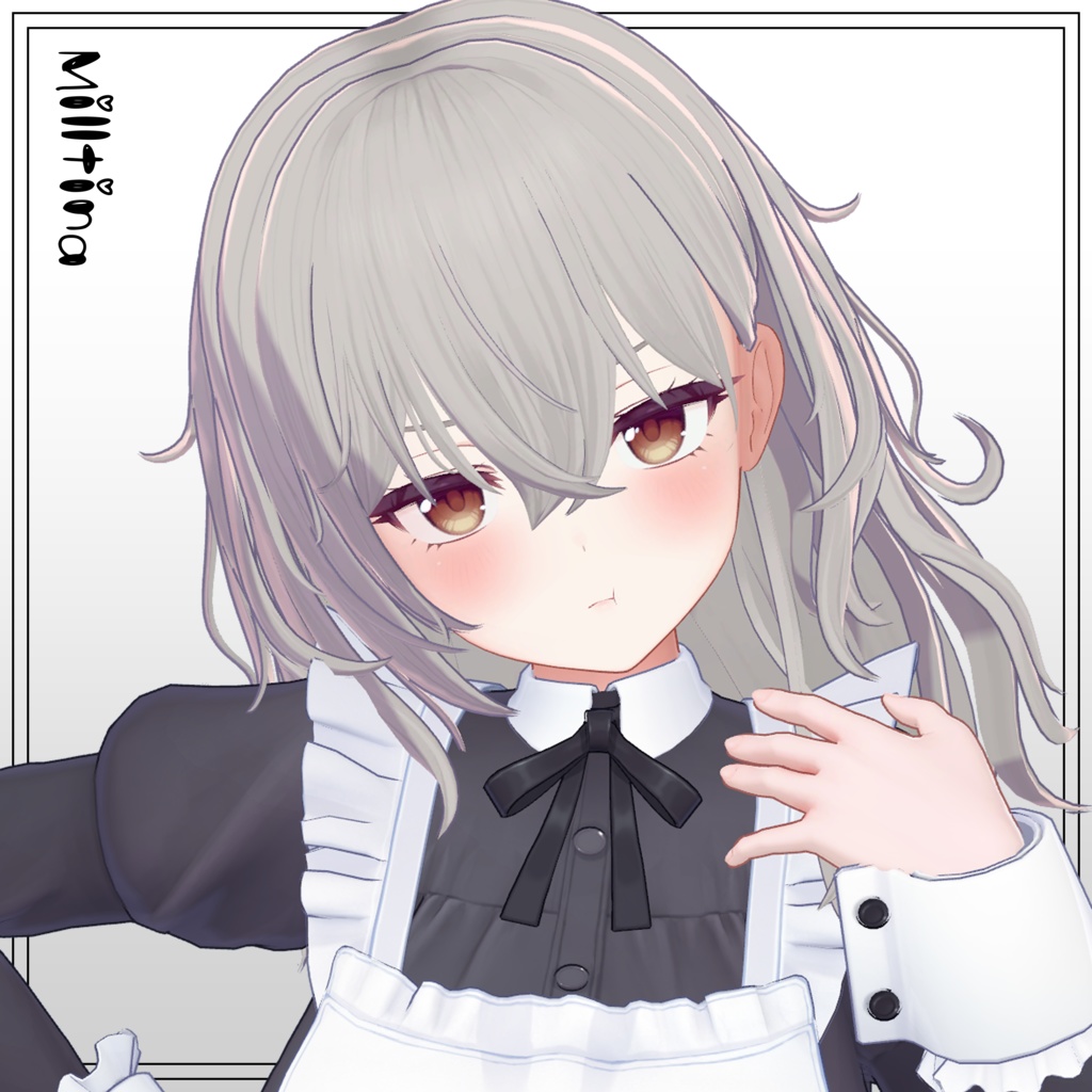 【10avatars】Fluffy Airy Semi-Long