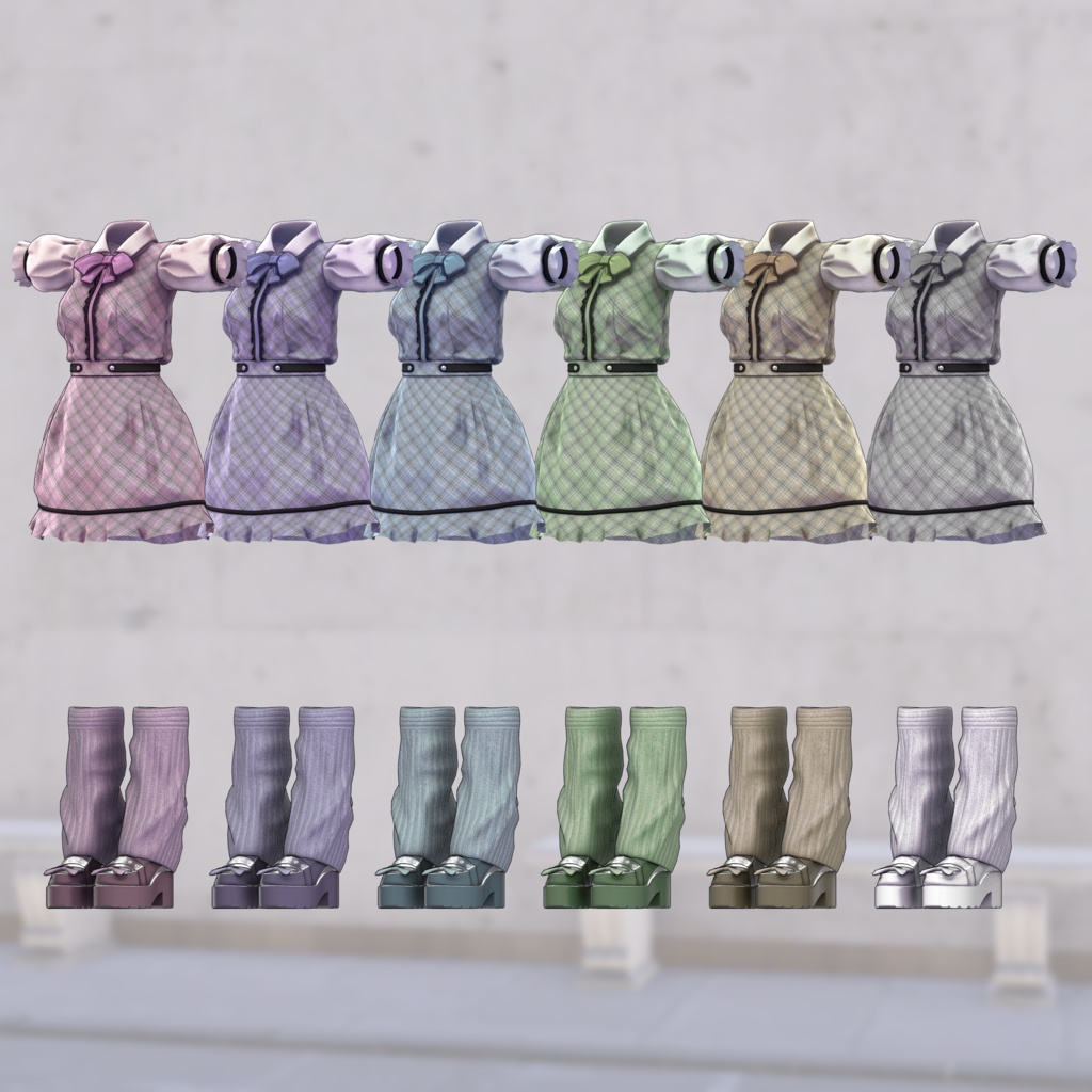 【10avatars】Chic Girly Co-ord