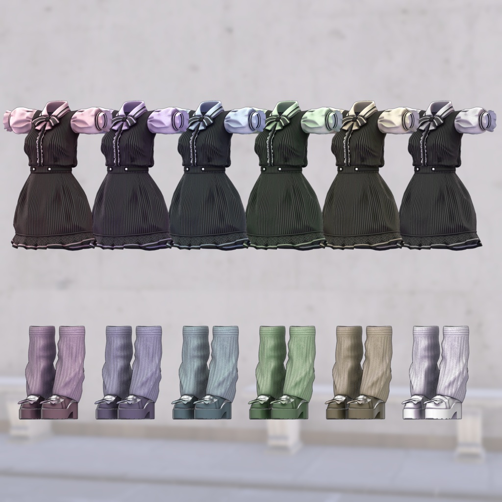 【10avatars】Chic Girly Co-ord