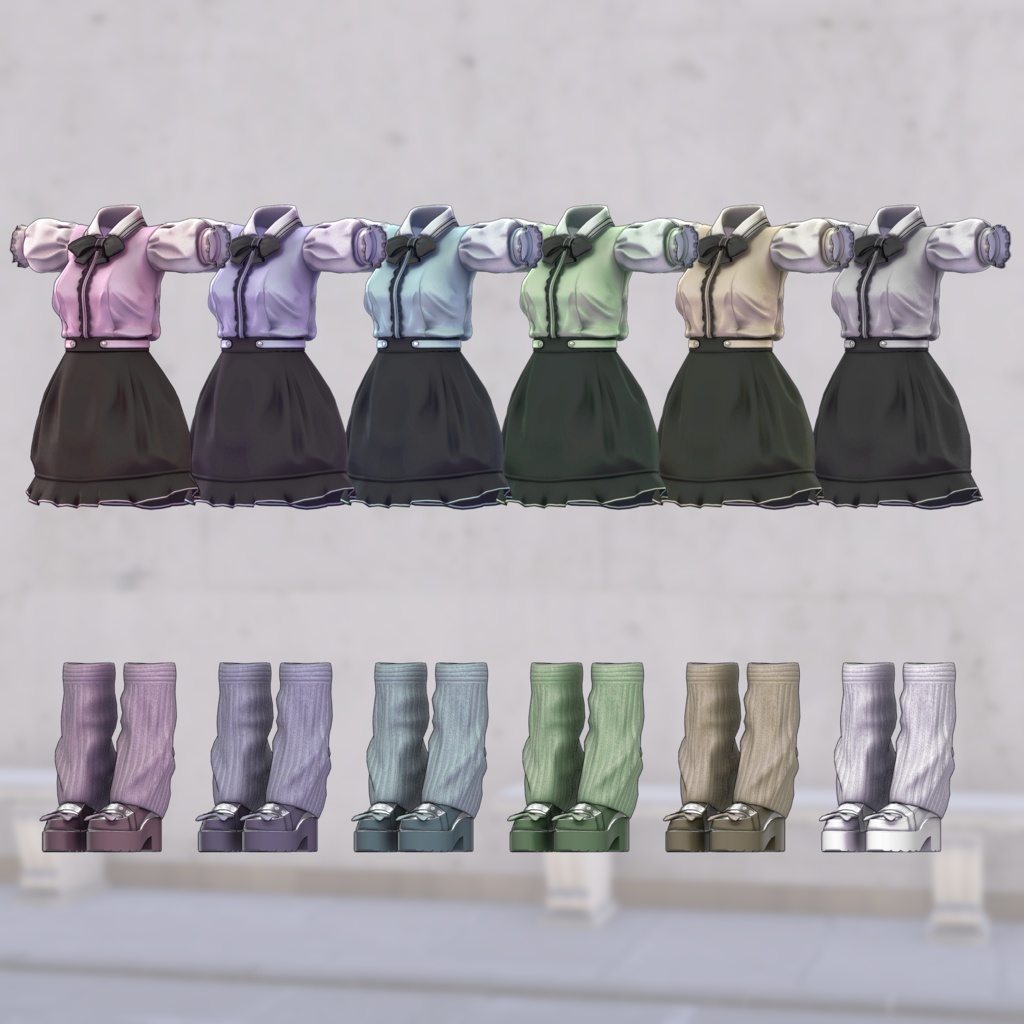 【10avatars】Chic Girly Co-ord