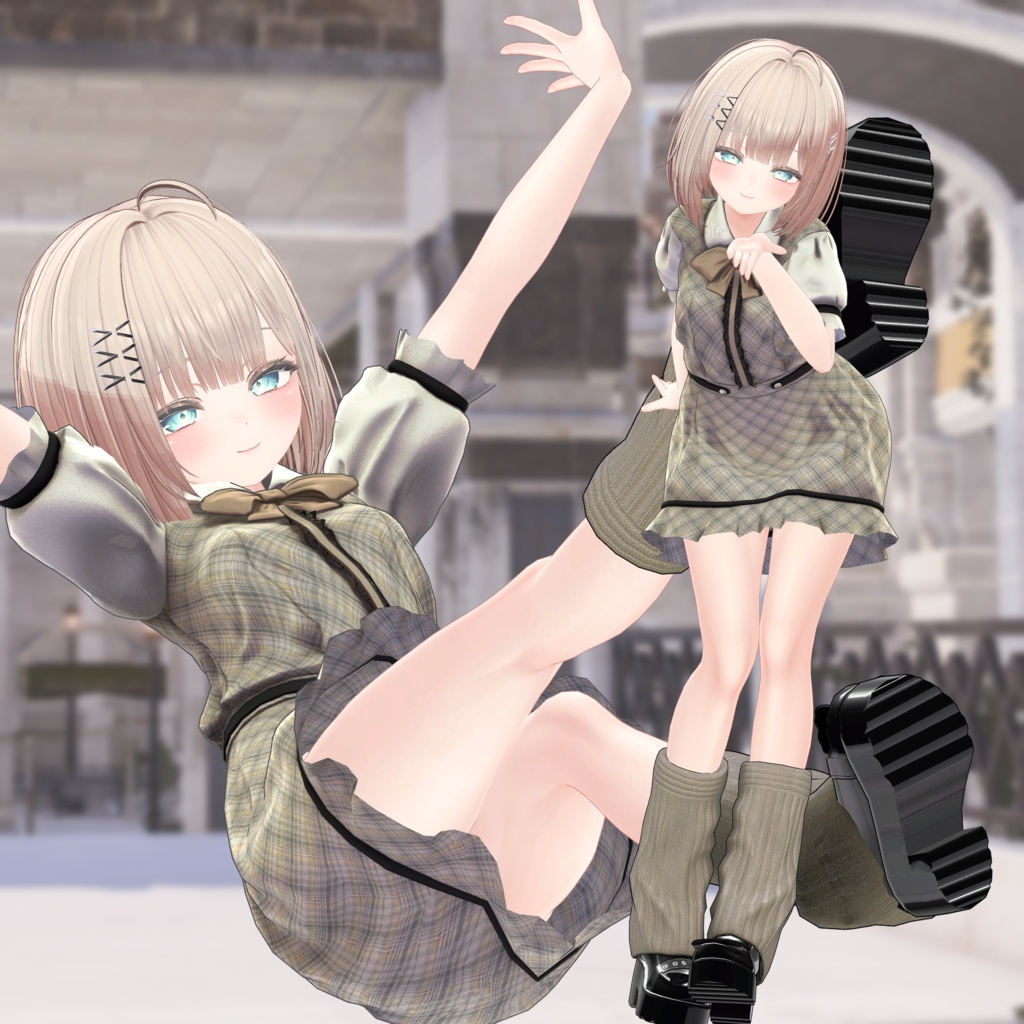 【10avatars】Chic Girly Co-ord