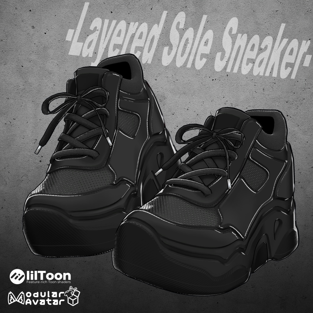 厚底レイヤードソール -Layered Sole Sneaker-