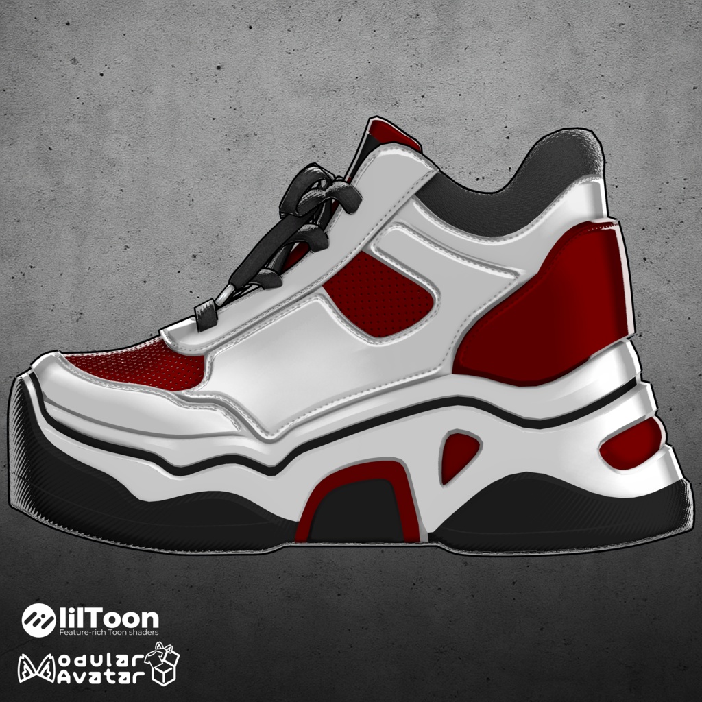 厚底レイヤードソール -Layered Sole Sneaker-