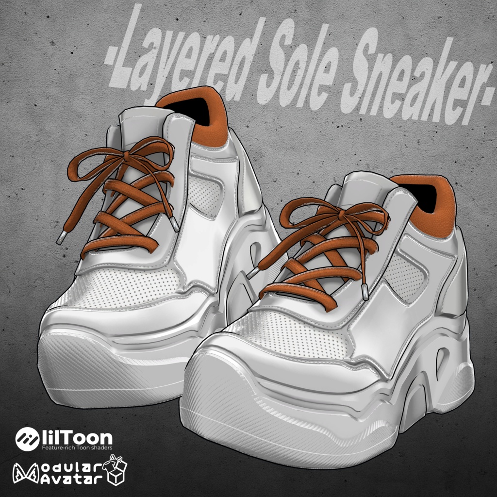 厚底レイヤードソール -Layered Sole Sneaker-