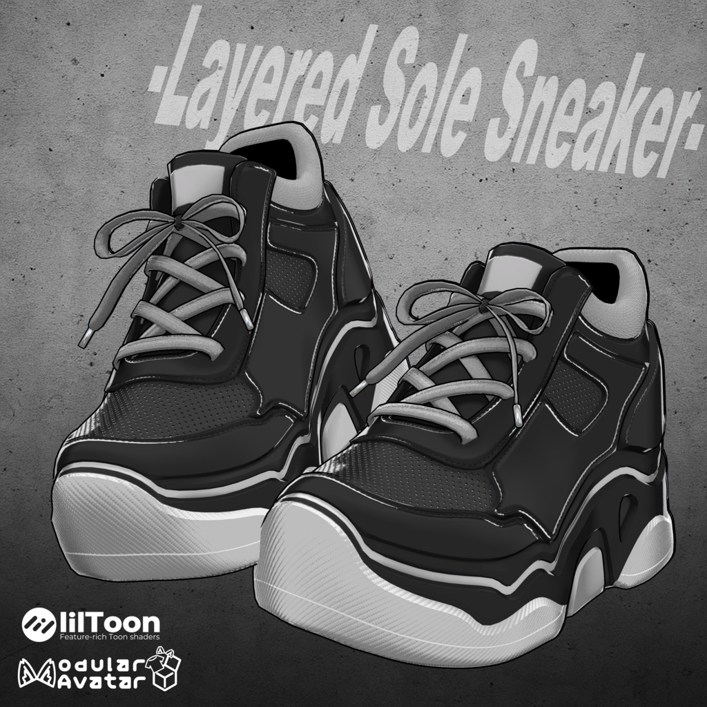 厚底レイヤードソール -Layered Sole Sneaker-