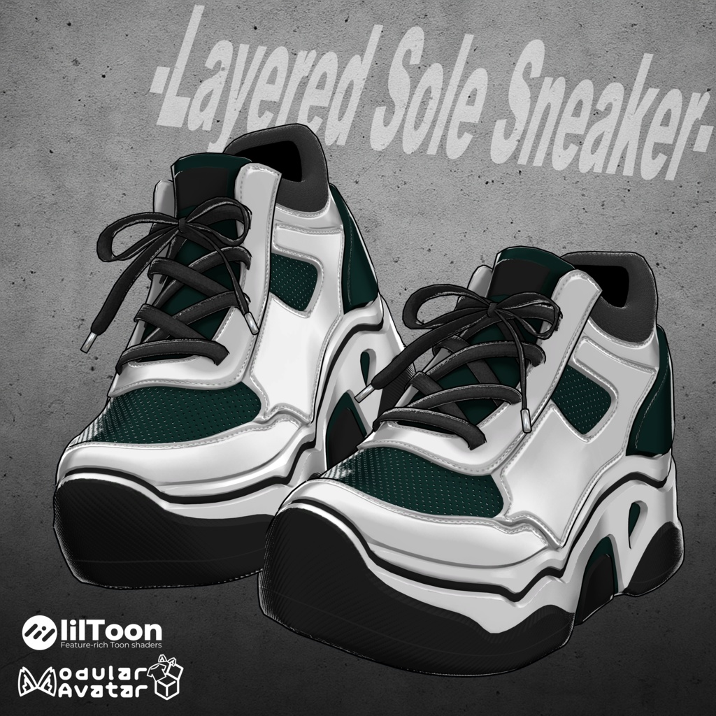 厚底レイヤードソール -Layered Sole Sneaker-