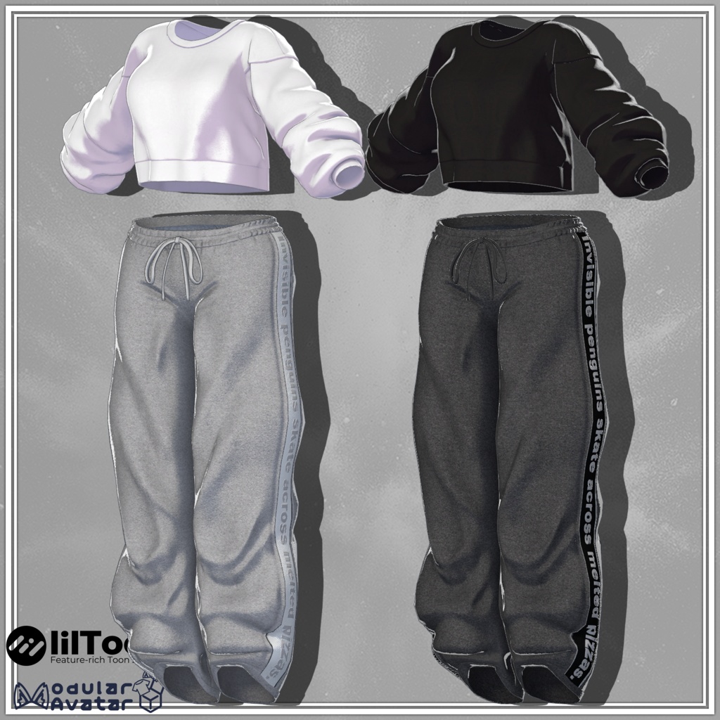 Belly-baring loungewear