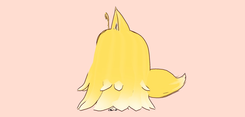 SDオリジナル3Dモデル「きんもっふ」もふ撫でられ用キャラクター