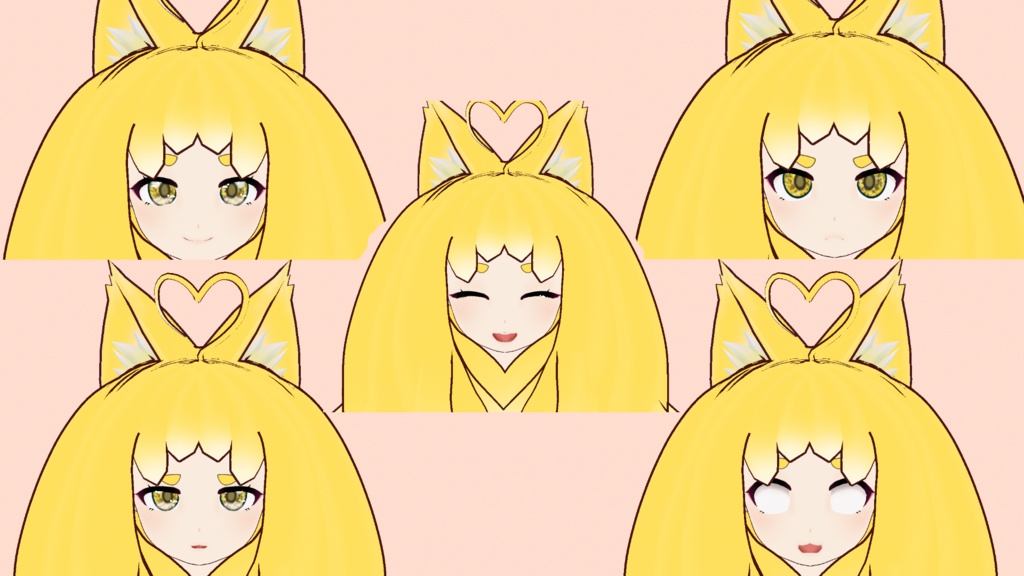 SDオリジナル3Dモデル「きんもっふ」もふ撫でられ用キャラクター