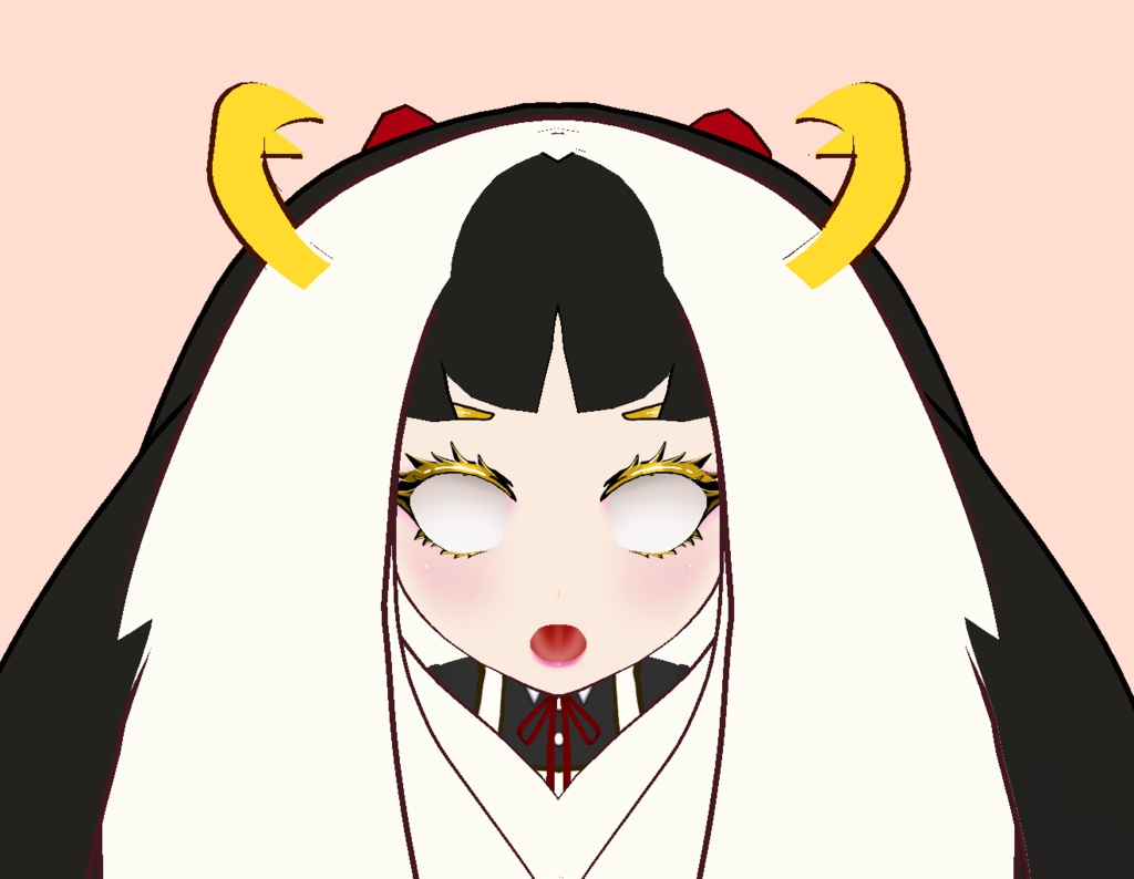 SDオリジナル3Dモデル「ぺんもっふ」もふ撫でられ用キャラクター