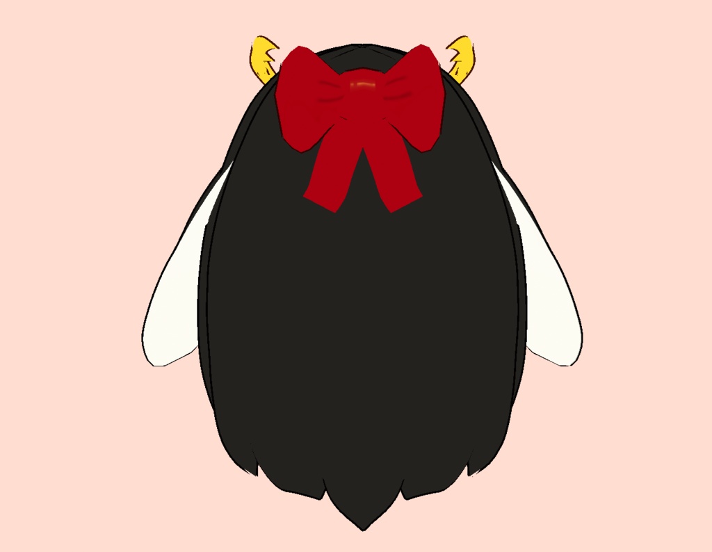 SDオリジナル3Dモデル「ぺんもっふ」もふ撫でられ用キャラクター