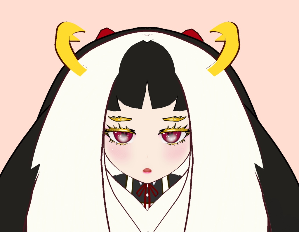 SDオリジナル3Dモデル「ぺんもっふ」もふ撫でられ用キャラクター