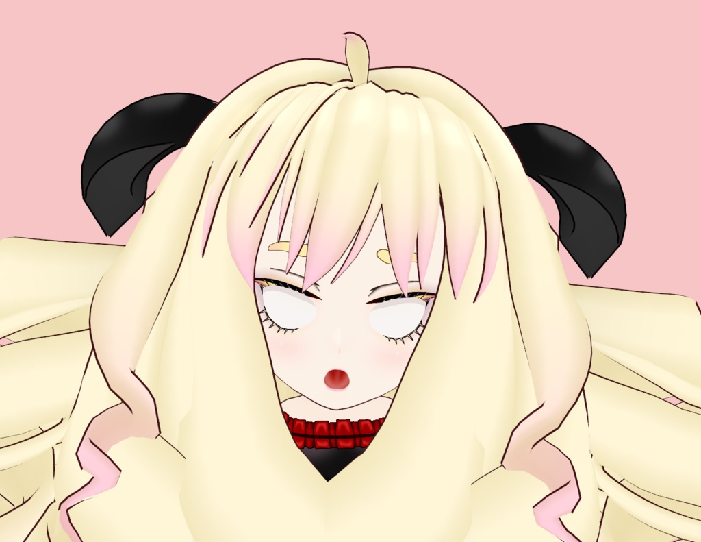 オリジナル3Dモデル「ようもっふSD」「ようもっふFS」もふ撫でられ用キャラクター