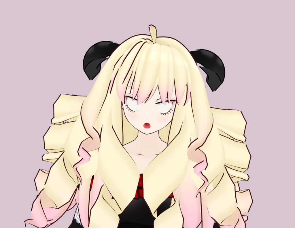 オリジナル3Dモデル「ようもっふSD」「ようもっふFS」もふ撫でられ用キャラクター