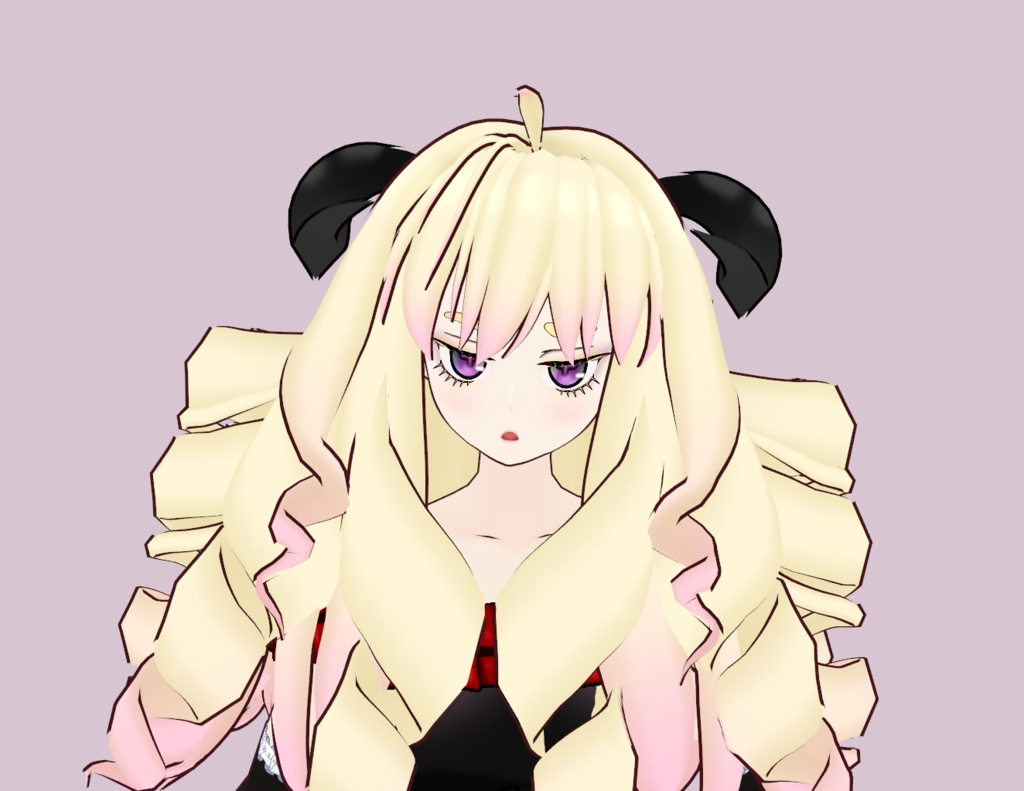 オリジナル3Dモデル「ようもっふSD」「ようもっふFS」もふ撫でられ用キャラクター