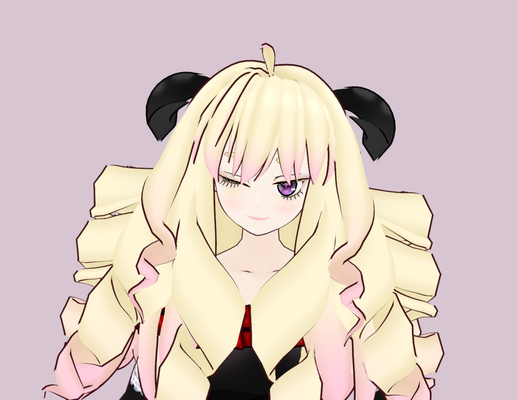 オリジナル3Dモデル「ようもっふSD」「ようもっふFS」もふ撫でられ用キャラクター