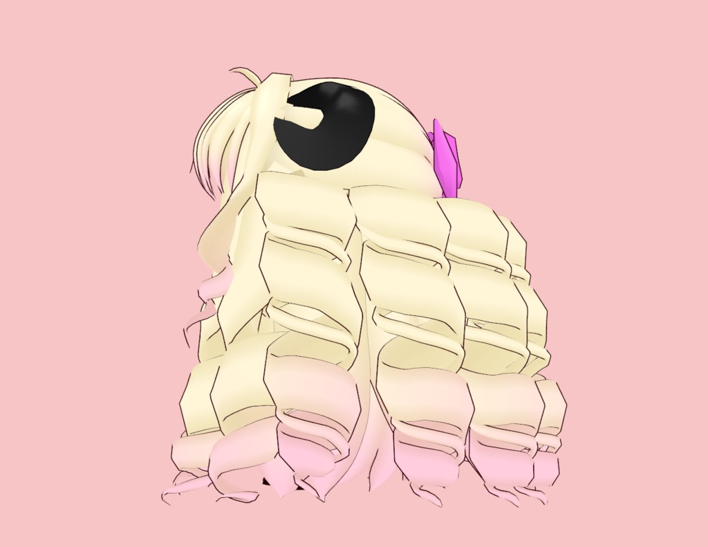 オリジナル3Dモデル「ようもっふSD」「ようもっふFS」もふ撫でられ用キャラクター