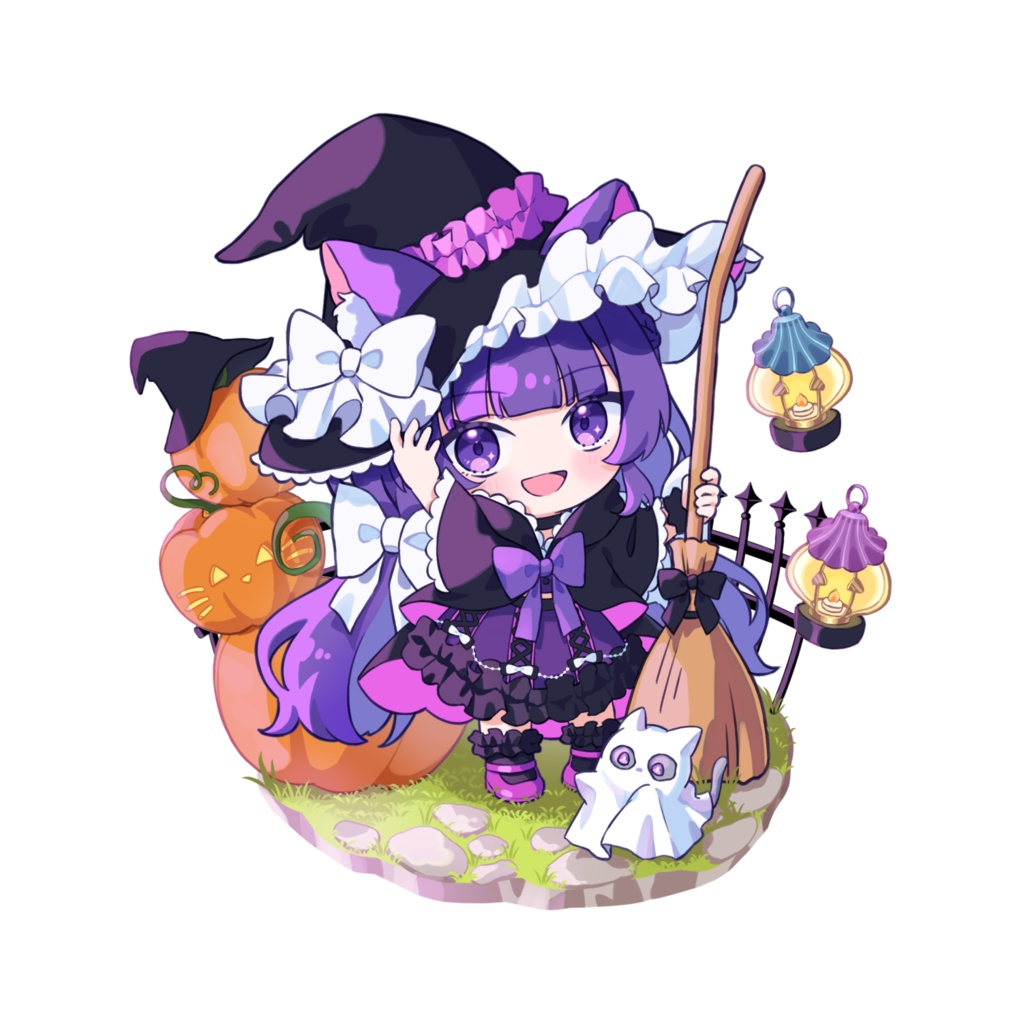 白雲石コースター(ハロウィン)