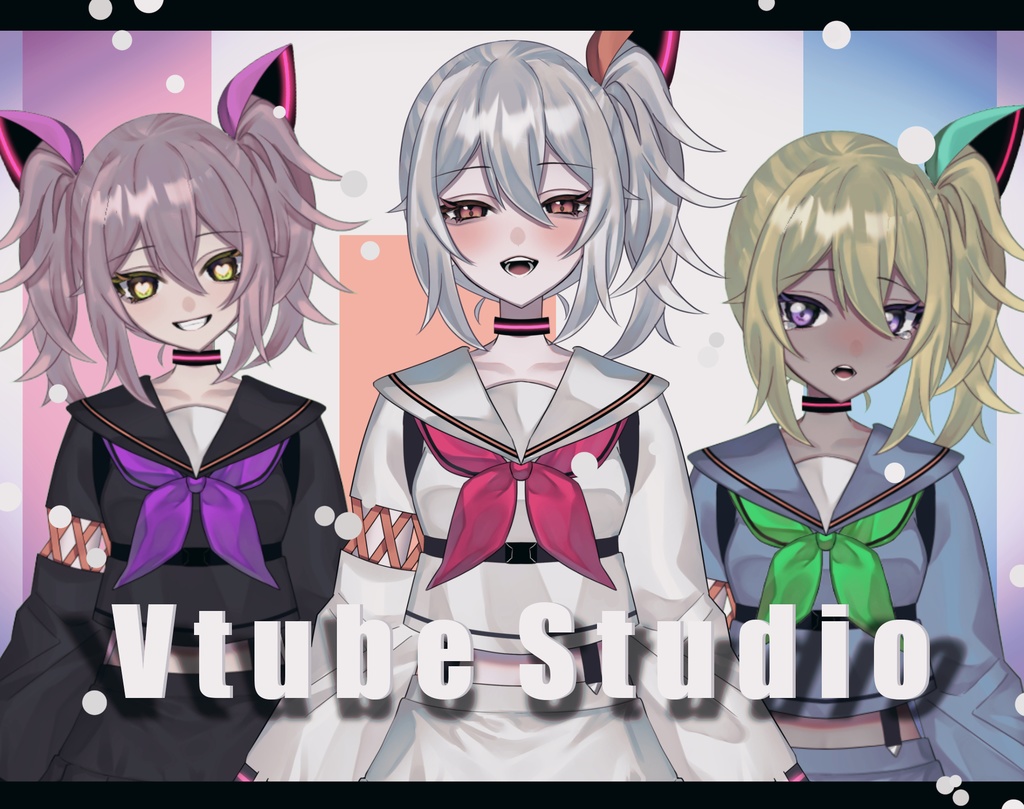 【汎用モデル】セーラー服少女